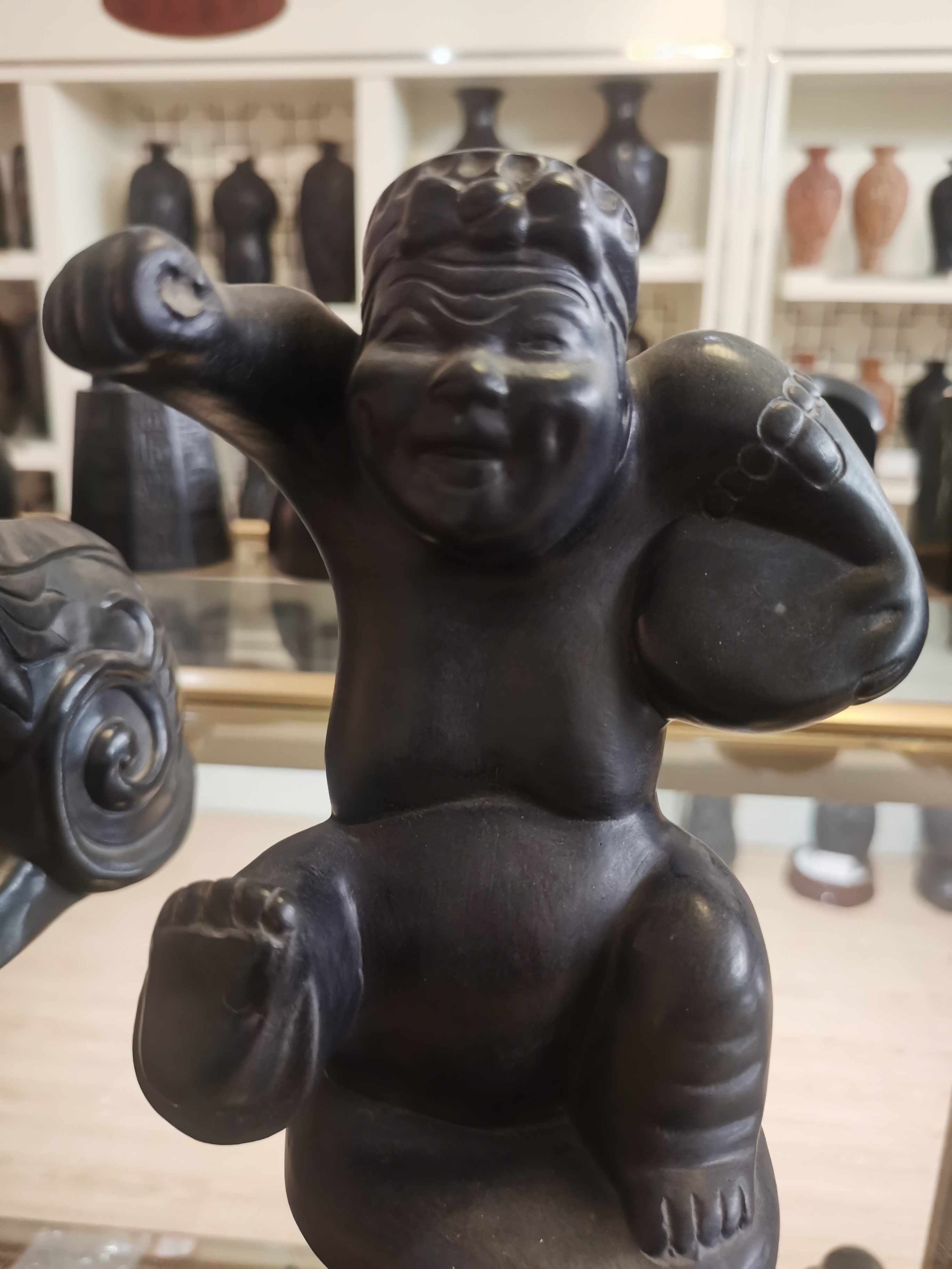 Chinese black pottery