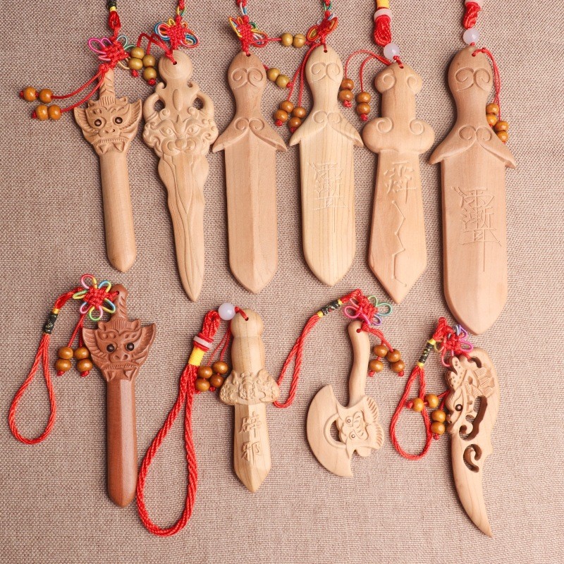 Mexicopeach wood sword